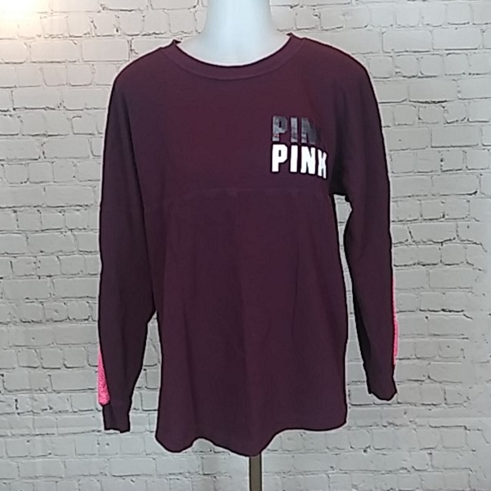 Pink Victoria's Secret sweater.      020